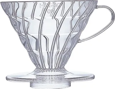 Produktbild von Hario Kaffeefilter Gr. 02 V60 Kunststoff transparent