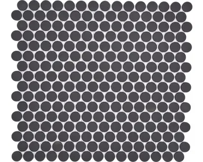 Produktbild von Keramikmosaik CU K289 31,5x29,4 cm schwarz