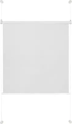Produktbild von Rollo verspannt Klemmfix ohne Bohren Farbe: Weiß, Größe: 80x130 cm