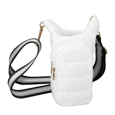 Produktbild von Wasserflaschentasche mit Gurt für 32-40 oz Wasserflaschen, isolierte Wasserflaschentasche zum Wandern und Reisen