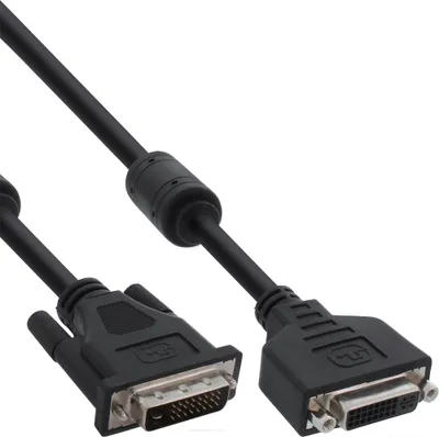 Zdjęcie produktu dla InLine 17773, 2 m, DVI-D, DVI-D, Męska, Męska, Czarny