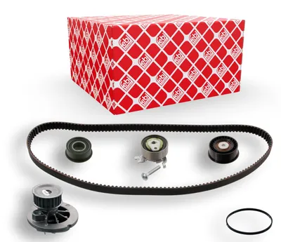Produktbild von FEBI BILSTEIN 33828 Zahnriemensatz + Wasserpumpe für OPEL Astra G CC (T98) Zafira A (T98) Astra G Caravan (T98) ASTRA G Cabriolet (F67) Astra G Coupe
