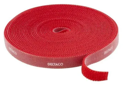 Image de Velcro - 5 mètres - largeur 9 mm - rouge