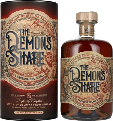Produktbild von The Demons Share 6 Years + Box 700ml 40% Vol.