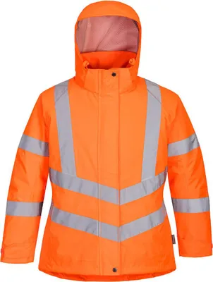 Obrázok produktu pre Portwest LW74 Dámska zimná bunda s vysokou viditeľnosťou Orange Veľkosť M