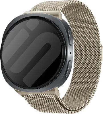 Produktbild von Strap-it Milanaise-Armband aus Edelstahl geeignet für Samsung Galaxy Watch 8 – 40 mm / 8 – 44 mm / 8 Classic