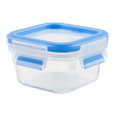 Zdjęcie produktu dla Tefal K30216, Pudełko, Kwadrat, 0,25 l, Niebieski, Przezroczysty, Plastik, Niemcy