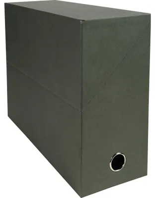 Produktbild von Exacompta 5x Transferbox ökonomisch Rücken 120 mm 25 5x34x5 cm Dunkelgrün 83143E