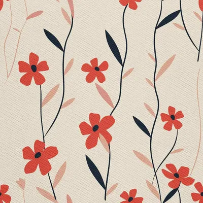 Image de OUTDOOR DEKOSTOFFE OXFORD - Motiv Blumen I DX5427