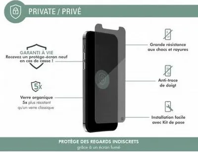 Produktbild von Bigben Connected FGOGIP1261PRIV, Apple, iPhone 12 / 12 Pro, 1 Stück(e)