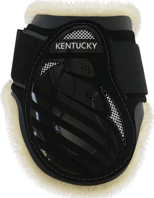 Produktbild von Kentucky Horsewear Streichkappen Vegan Sheepskin Young Horse Schwarz S