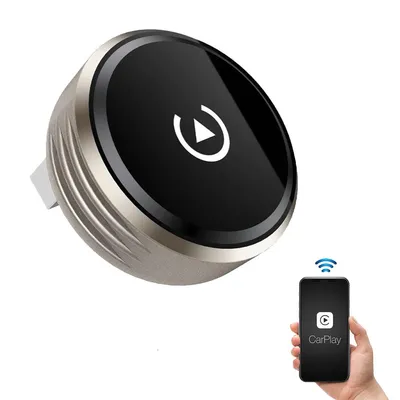 Produktbild von CarPlay Wireless Adapter, kompatibel mit Apple CarPlay, Plug and Play, USB/Typ-A, geeignet für Fahrzeuge und Mobiltelefone mit CarPlay-Funktion