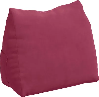 Zdjęcie produktu dla vidaXL Poduszka na plecy wino czerwone 60 x 20 x 50 cm tkanina sztruksowa