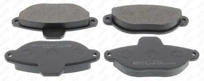 Produktbild von Scheibenbremsbelagsatz VA, FIAT CINQUECENTO, SEICENTO,
