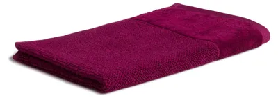 Productafbeelding van Möve Bamboo Luxe gastendoek, 30x50 cm, kleur: bessenrood