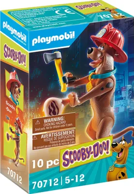 Produktbild von PLAYMOBIL 70712 SCOOBY-DOO! Sammelfigur Feuerwehrmann