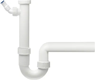Produktbild von Haas Spülen-Röhrensiphon 1 1/2" DN50 mit einem Geräteanschluss