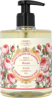 Produktbild von Panier des Sens Rejuvenating Rose Liquid Marseille Soap 500 ml W