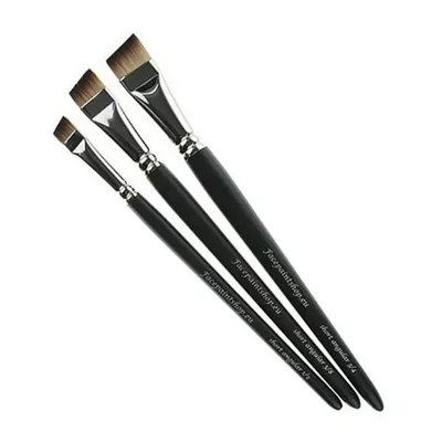 Produktbild von Facepaintshop Angular Schminkpinsel-Set 3-teilig