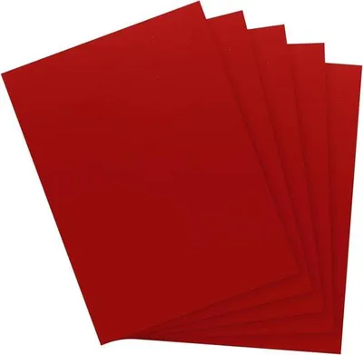 Produktbild von Reflektierende Metallfolie 30x216cm rot 50Stk