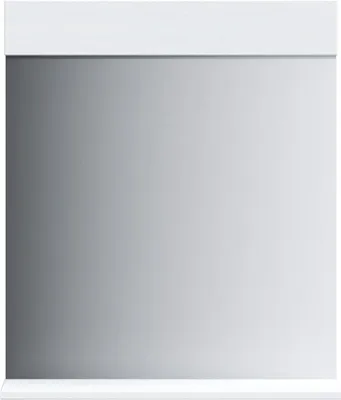 Obrázok produktu pre vidaXL Kúpeľňové zrkadlo s poličkou BERG White 60x12x70 cm z masívneho dreva