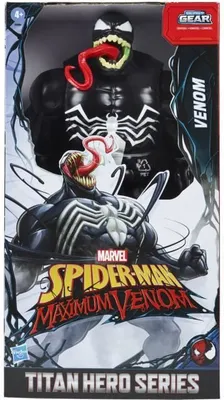 Produktbild von Marvel Spider-Man: Maximum Venom E86845L0, 4 Jahr(e), Schwarz, Kunststoff