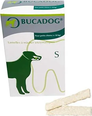 Produktbild von Bucadog Lamellen für Hunde, S < 10 kg/M/L < 30 kg