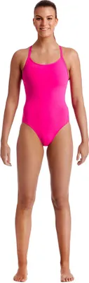 Produktbild von Funkita Diamond Back Badeanzug Rosa AUS 14 Frau Rosa AUS 14