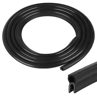 Immagine prodotto di Profilo di tenuta da 3 metri - Gomma - Universale - EPDM - Guarnizione per bagagliaio - Guarnizione per portiere auto - Resistente e facile da installare - Guarnizione in gomma