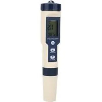 Zdjęcie produktu dla Cyfrowy miernik parametrów wody 5 w 1 do badania jakości wody: pH, temperatura, EC, TDS, z podświetleniem