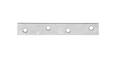 Immagine prodotto di Alberts 849399 Connettore piatto, stretto, zincato sendzimir, 100 x 15 mm, set da 100