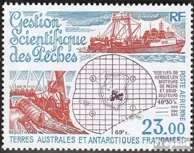 Produktbild von Briefmarken Französ. Gebiete Antarktis 1994 Mi 323 (kompl.Ausg.) postfrisch Fischbestände