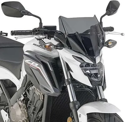 Produktbild von GIVI Windschild getönt 280 x 365 mm mit ABE und Montagekit – A1159G