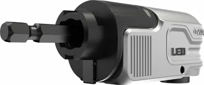 Produktbild von DEWALT Winkelvorsatz 1/4Z mit LED