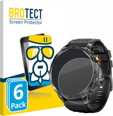 Produktbild von 6x BROTECT Schutzglas für Stahlgear Zeus 2.0 1.75" Schutzfolie Panzer Folie Glas Display Schutz klar