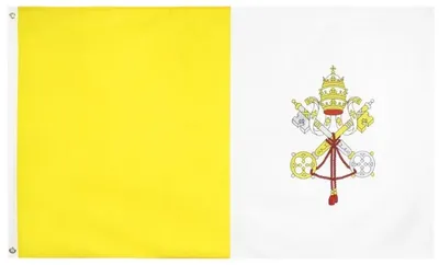Zdjęcie produktu dla Go Go Gadget – Flaga Państwa Watykańskiego – Watykan – 90 x 150 cm