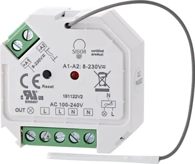 Produktbild von SIGOR Zigbee Dimmer Doseneinbau 1 Kanal