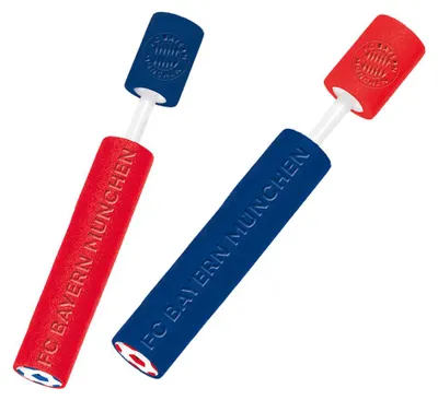 Produktbild von FC Bayern Wasserpistole Wasserspritzen 2er Set Foam Shooter 26cm 6m Reichweite