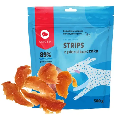 Zdjęcie produktu dla Maced Pierś Z Kurczaka Miękka Filet 500G Przysmaki Dla Psa