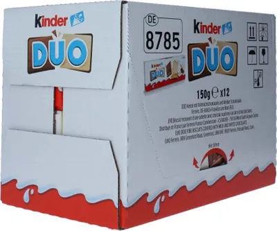 Produktbild von Ferrero Kinder Duo - Kartonware - 12x 150g