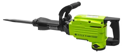 Produktbild von Zipper ZI-ABH1500D, Hex, Schwarz, Hellgrün, II, IP20, 45 J, 1900 IPM