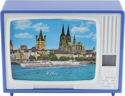 Produktbild von Gucki - Klick-Fernseher - Kölner Sehenswürdigkeiten - Köln - blau