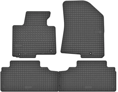 Zdjęcie produktu dla Dywaniki gumowe do Kia Carens III 2013-2020 (minivan) – 4 szt., czarne, dopasowane