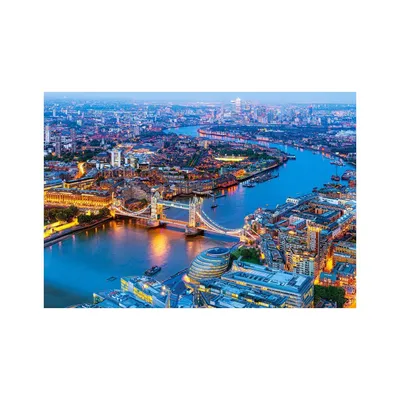 Produktbild von Castorland Aerial View of London 1000 pcs, 1000 Stück(e), Stadt, 9 Jahr(e)