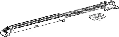 Immagine prodotto di Kit di adattamento ECline ISM/ISM BG canale di scorrimento GEZE