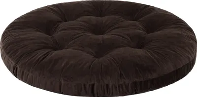 Produktbild von Bjird Hängesessel Kissen, Auflage für Papasansessel - 92x92 cm, Braun - Polster, Sitzkissen, Hängeschaukel, Hängekorb