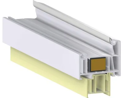 Obrázek produktu pro Parapetní napojovací profil pro ARON Basic/Comfort 30 mm D: 220 cm