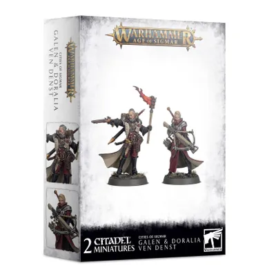 Produktbild von Warhammer Age of Sigmar Cities of Sigmar Galen and Doralia ven Denst