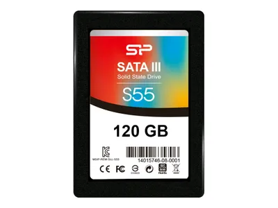 Immagine prodotto di Silicon Power Slim S55 - SSD - 120 GB - interno - 2,5" (6,4 cm)