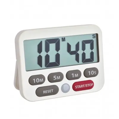 Produktbild von TFA Timer Digitaler Timer und Stoppuhr, weiß Weiß digital (38.2038.02)